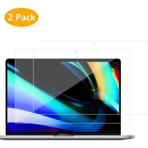 2-Pack Crystal Clear Screen Protector for Macbook Air 13 A1932/A2179/A2337 M1 Chip Macbook Pro 13 inchA2289/A2251/A2159/A1706