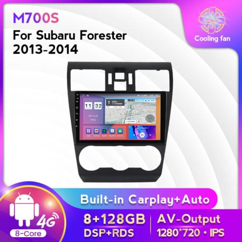 IPS Android 11 Car Radio For Subaru Forester XV WRX 2012 2013 2014 2015 Stereo Video Player WiFi 4G LTE BT Carplay DSP RDS FM