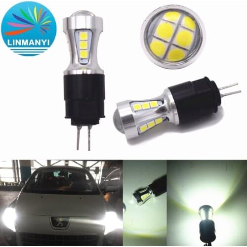 Error free led drl light Hp24w 3030SMD 12V g4 led Daytime Running Lights bulb lamp for Citroen c5 and peugeot 3008