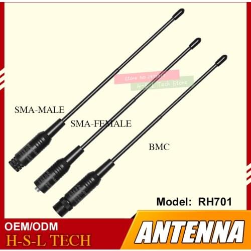 Walkie Talkie Antenna 144/430 MHz Dual Band VHF/ UHF Two Way Radio Antenna For Baofeng UV-5R UV-82 TK-3107 PX-777 HF Antenna