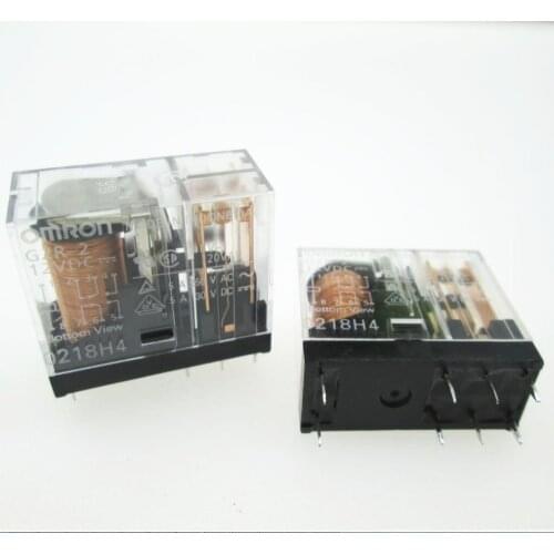 HOT NEW 12V relay G2R-2-12VDC G2R-2 12VDC G2R2-12VDC 12vdc dc12v 12V 5A 250VAC DIP8