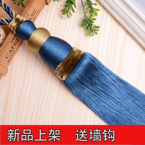 Korean-Style Curtain Tassel Binding Ball Tassel Accessories Curtain Buckle Binding Rope Gourd Ball topiary ball