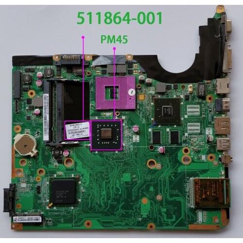 For HP Pavilion DV6 DV6-1000 Series 511864-001 DA0UT3MB8D0 w Video Card NoteBook PC Laptop Motherboard Mainboard