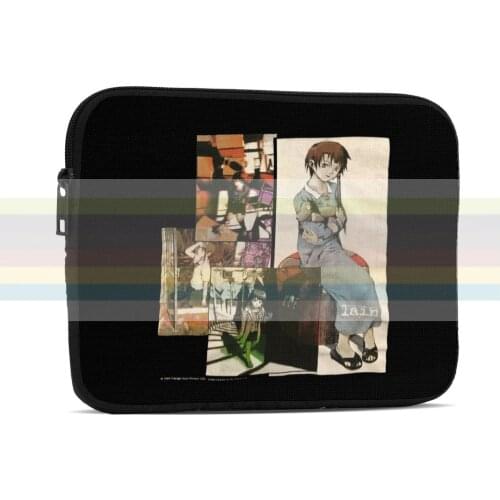 Original Serial Experiments Lain 1999. Universal for children and adults. Tablet bag. Tablet bag. Ipad bag. Waterproof