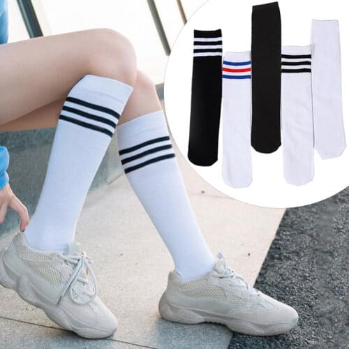 Sexy Socks Striped Long Socks Women Long Stockings Warm Thigh High Socks For Ladies Girls New Fashion Striped Knee Socks Women