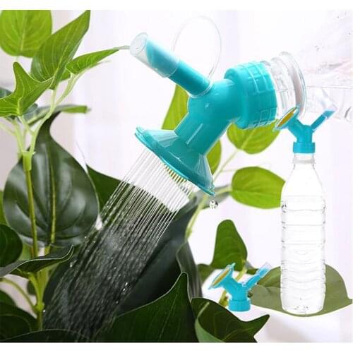 PP Sprinkler Watering Nozzle Waterers Sprinkler Portable Household Potted Plant Waterer Cans Bottle Cap Flower Garden Tool