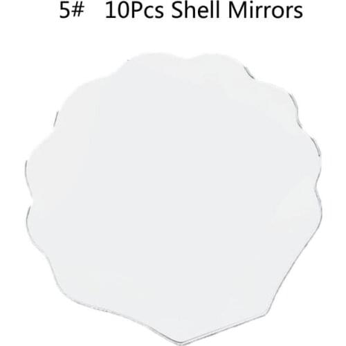 Folding Mirror Resin Casting Mold Shell Cat Round Makeup Mirror Silicone Molds T4MD