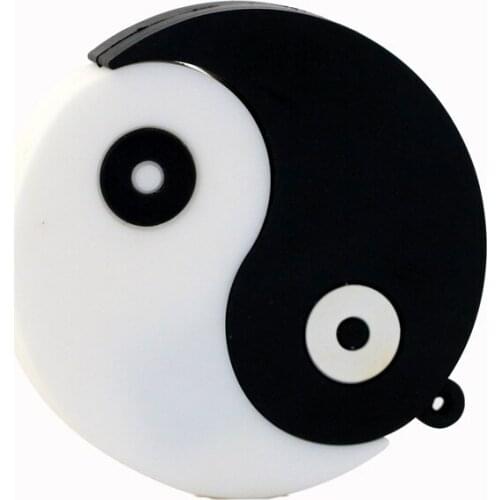 USB Flash Drive Pen Drive Cartoon Toy Gossip Yin-Yang 4GB 8GB 16GB 64GB USB 2.0 Black White Eight Trigrams Tai Chi Memory Stick
