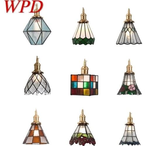 WPD Modern Pendant Light Fixtures Brass LED Luxury Nordic Decorative For Home Lighting Living Room Bedroom Dining Room