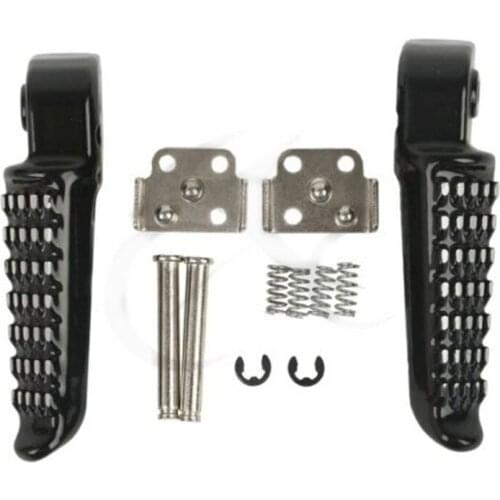 1 Pair Motorcycle Rear Footrest Foot Pegs For Kawasaki NINJA ZX636 ZX-6R ZX10R ZZR1200 ZX12R 250R EX250 ER6N 650R Z1000 Z750