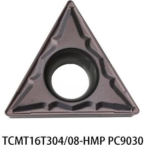 Original TCMT16T304-HMP PC9030 TCMT16T308-HMP PC9030 TCMT 16T304 16T308 Carbide Inserts Lathe Cutter Tools Turning Tool