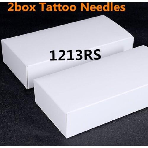 100PCS Professional Tattoo Needles 13RS Round Shaders Sterilize Tattoo Needles Medical Stainless Steel Material