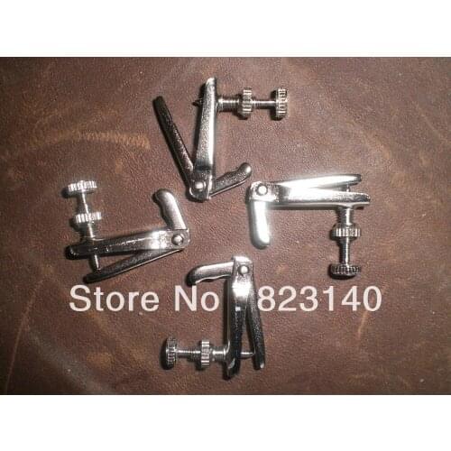 100 PCs SILVER Violin Fine tuners 3/4-4/4 Size, Violin tuner