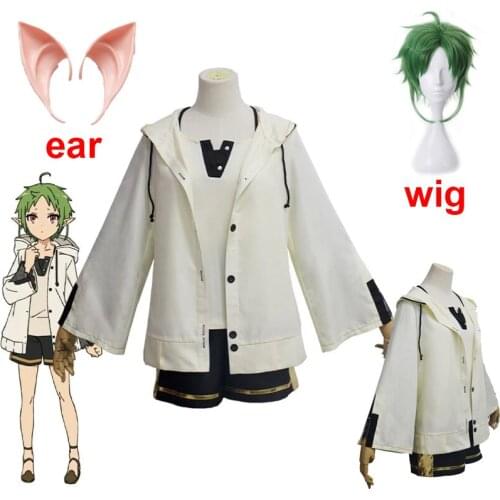 Anime Jobless Reincarnation Sylphiette/Sylphy Lovely Uniform Cosplay Costume Halloween Party Outfit Dailydress Women