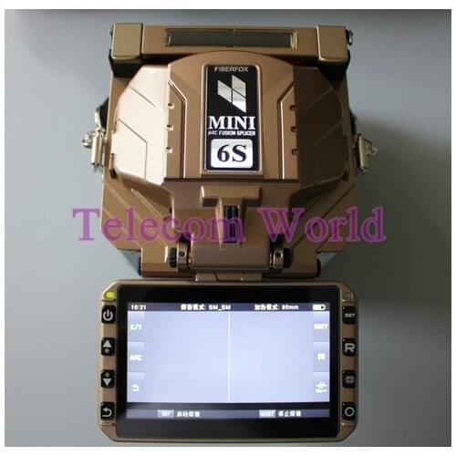 Free shipping Original Touch screen + LCD screen for Fiberfox Mini 4S MINI 6S Optic Fiber Fusion Splicer entire screen display