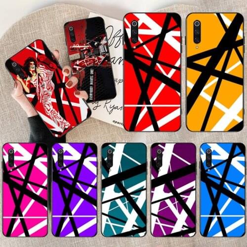 Eddie Van Halen Graphic Guitar Painted Phone Case for Xiaomi Mi Note 10 Lite Mi 9T Pro xiaomi 10 10 CC9 Pro 9SE