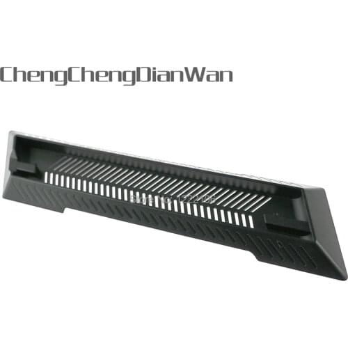 ChengChengDianWan Vertical Stand Dock Mount Supporter Base Holder Cradle for Playstation 4 PS4 Slim Console Black 5pcs/lot