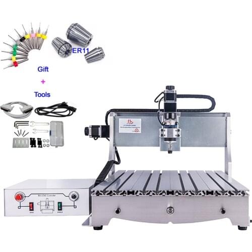 Cheap CNC Wood Carving Machine 300W PCB Milling Ball Screw Router 6040