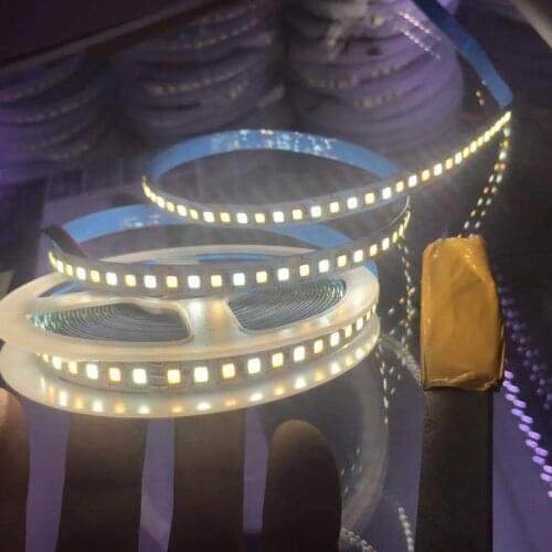 CCT Dimmable LED Strip Light Dual Color CRI 90 12V 24v WW CW Color SMD2835 Temperature Adjustable Flexible LED Tape Ribbon