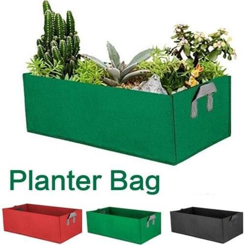 Felt Garden Grow Bags Fabric Garden Pots Fabric Planter Grow Pot Vegetable Pots Outdoor Garden Grow Bag Vegetable Growing Plant