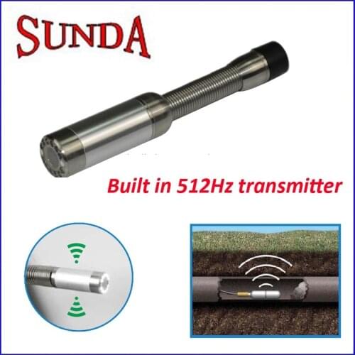 23mm camera head with 512hz transmitter pipe inspection camera head 12pcs led lights