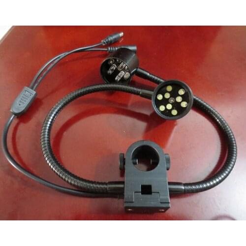 Video Stereo Microscope Illumination LED Side Light 8W 12V 25.5mm Microscope Ring Light