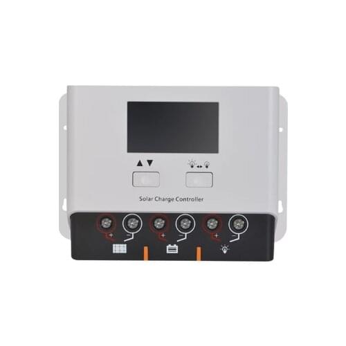 30A 40A Solar Charge Controller HP2430/40-N HP2430/40-P 12V24V AUTO PWM Solar Charge LCD Screen Display for Off Grid