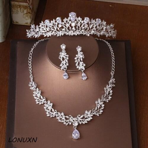 Свадебные ювелирные украшения LONUXN China At AliExpress