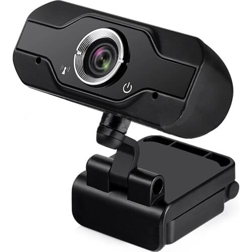 1080P Webcam Mini Computer PC WebCamera with Microphone Rotatable Cameras for Live Broadcast Video Calling Conference Work