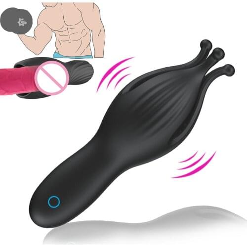 Male Masturbator Sex Toys for Men Tongue Vibrator Sex Machine Mouth Oral Masturbatory Cup Soft Penis Exercise Trainer
