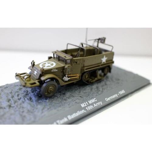 De Agostini 1/72 Scale Tankd M21 MMC 193rd Tank Battalion 10th Army Germany 1945 Diecast for Collection