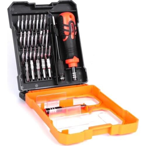 Wholesale JAKEMY JM-8160 33 in 1 Screwdriver Set Cellphone iPhone 6 6S 7 7S 8 8S X PC Laptop Repair Fix Maintance Hand Tool Kit
