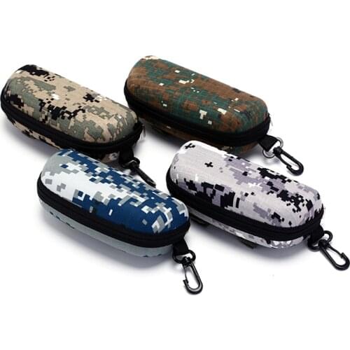 EVA Portable Sunglasses Box Camouflage Tactical Goggle Box Glasses Bag Case EDC Accessory Bag Outdoor Bags