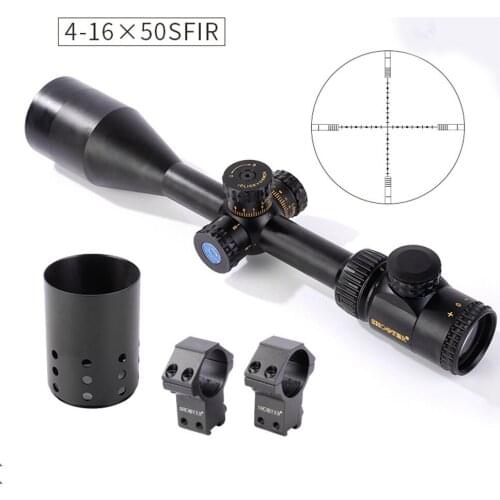 PPT New Arrival Tactical ST 4-16x50SFIR With Light Hunting Rifle Scope For Hunting Shooting HS1-0351