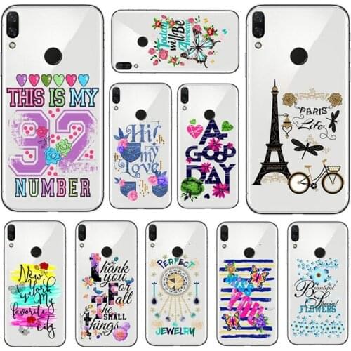 Transparent Mobile Phone Case For Huawei Nova3i Mobile Phone Anti-drop