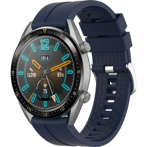 22mm Wrist Straps Band for huawei watch GT2 2E 46mm/GT Active 46mm/HONOR Magic Silicone Strap Band GT2 Official style Bracelet