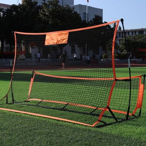 1.8/2.1m Soccer Net for Target Soccer Football Rebounder Net Goal Post Portable Soccer Gate Outdoor Training Foot Aid-Tool Net