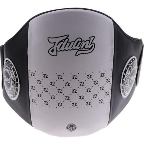 Thick MMA Taekwondo Training Armour Belly Pad Boxing Chest Waist Guards Belt