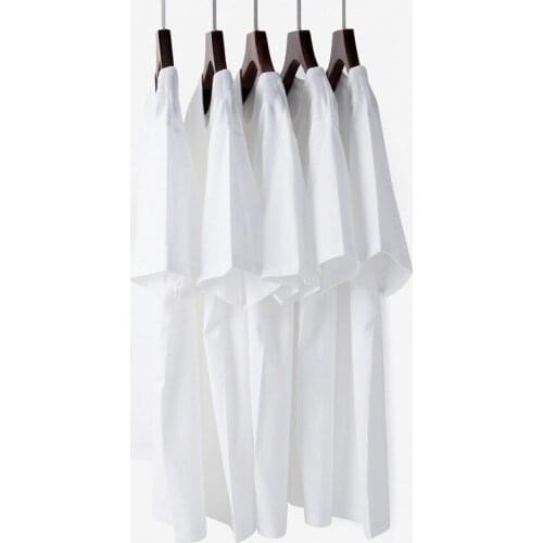 Street cotton cylinder seamless short sleeve trend t-shirt men