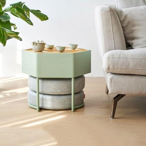 Japanese-style Solid Wood Living Room Tatami Coffee Tables Balcony Dormitory Villa Tea Table Small Apartment Hotel Bedside Table