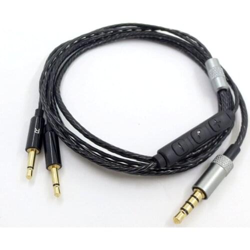 3.5MM to 2.5 can be used for Senhai HD447 HD437 HD202 HD212 headphone cable audio cable 120CM