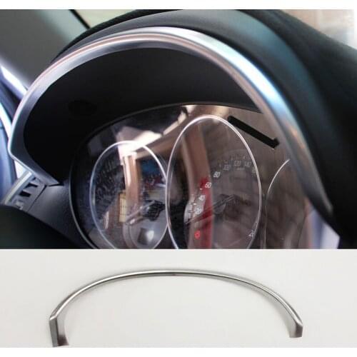 ABS Matte For Mazda Cx-5 Cx5 2012/13/14/15/16 Interior Instrument Dashboard Panel Trim Cover Bezel Strip Molding Garnish 1pcs