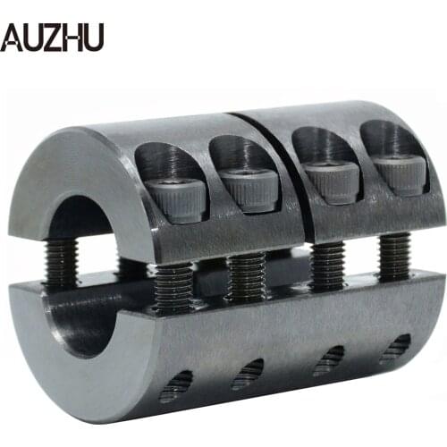 AUZHU CLB -Steel Couplings,Separate Type Bolt Fixed Coupler,High Torque Connector,Extended Clutch, Servo Clamp Shaft Joint