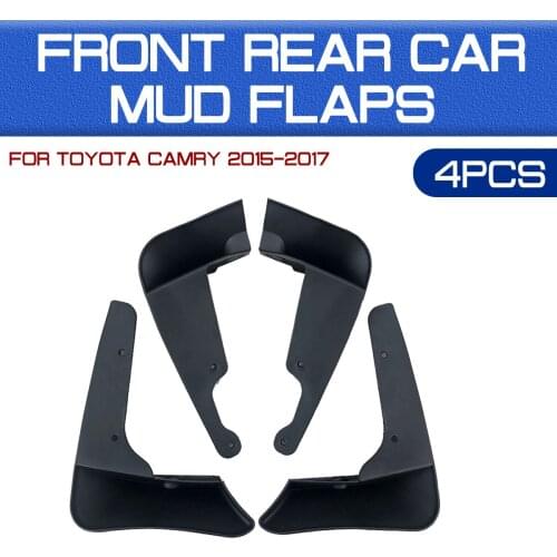 For Toyota Camry 6th 2006-2013 For Camry 2012-2018 Car Front Rear Car Mudguards Fender Flare Mud Guard Flap Anti Splash Mudflap