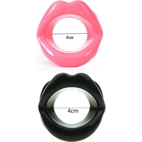 Erotic Toys Rubber Opening Mouth Gag Sexy Lip Oral Sex Gag Bondage Restraints Fetish Slave Tools Adult Sex Toy For Couples