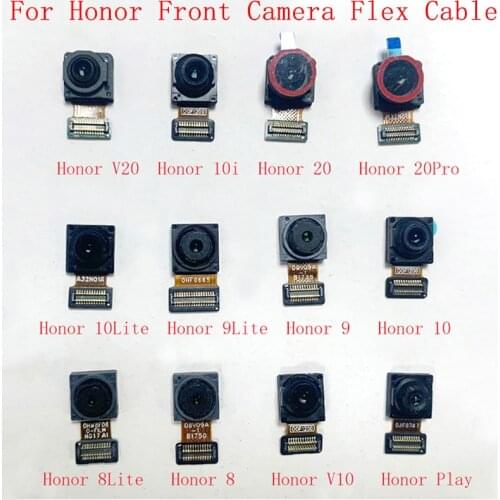 Front Camera Flex For Huawei Honor 20 20Pro 10 10i 10Lite 8 9 9Lite 8X 8C 7A 7C Honor V20 V10 Play Facing Camera Flex Cable