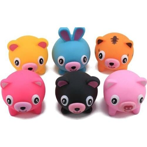 Hot selling creative cute animals, funny noises, tongue sticking, vent voicing dolls