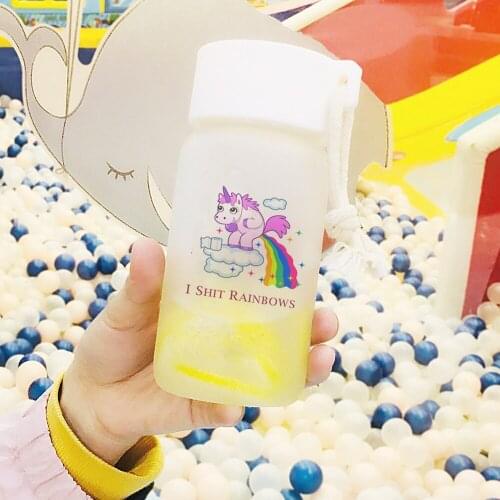 Light Magic Glass Water Bottles