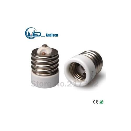 E39 TO E26 adapter Conversion socket High quality material fireproof material e26 socket adapter Lamp holder