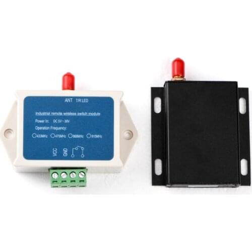 Relay module SK200 1W |MAX 8KM lora Wireless Switch Control RF Module One Way dry contact I/O signal turn on/off the alarm